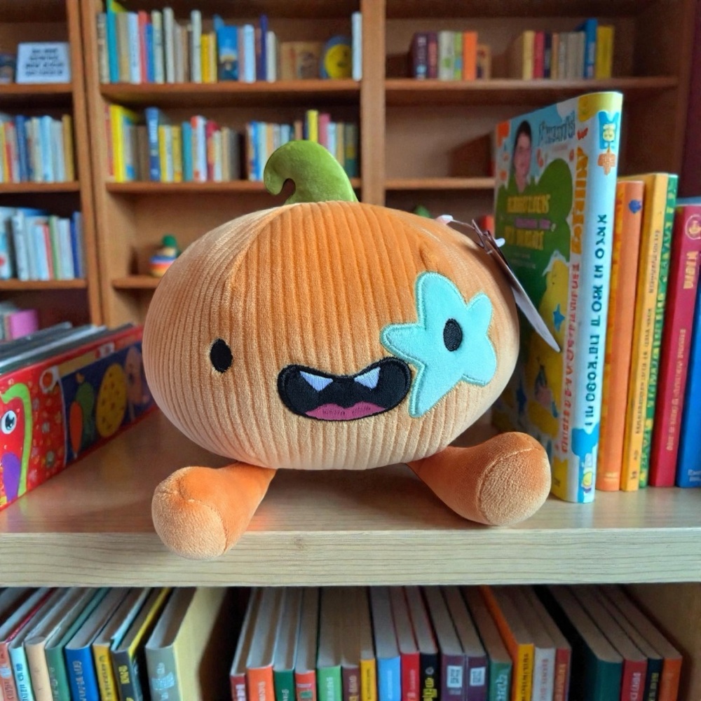 Plush Gigglescape Pumpkin‎ With Star Eye NWT Halloween Exclusive - Picture 4 of 4